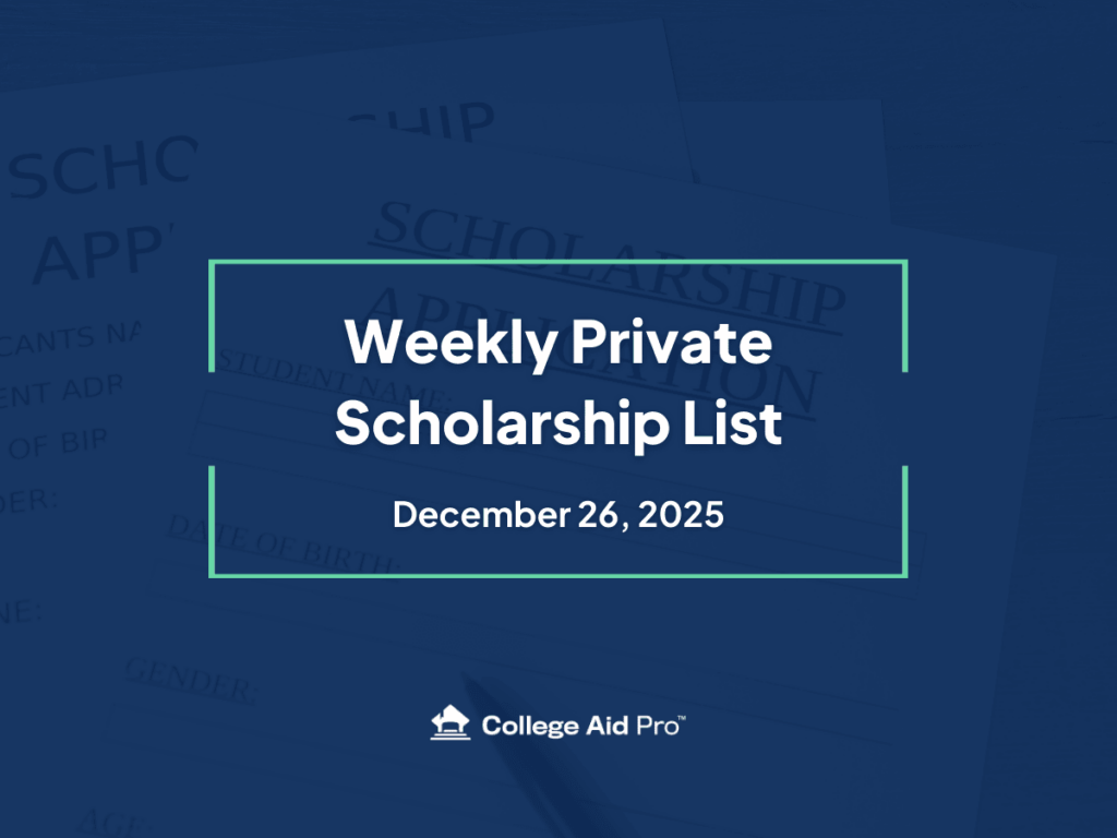 private scholarship, scholarship