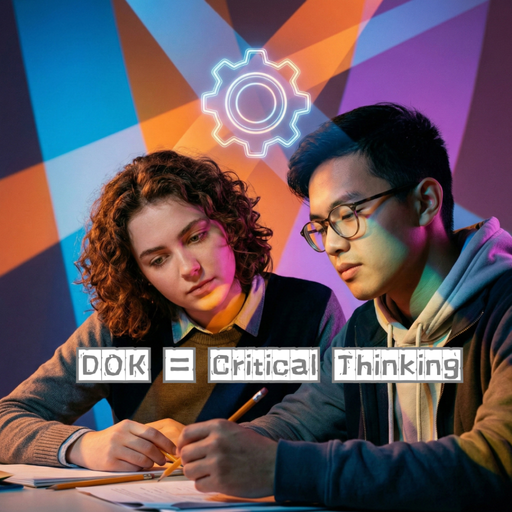 DOK = Critical Thinking - Teacher Tech with Alice Keeler