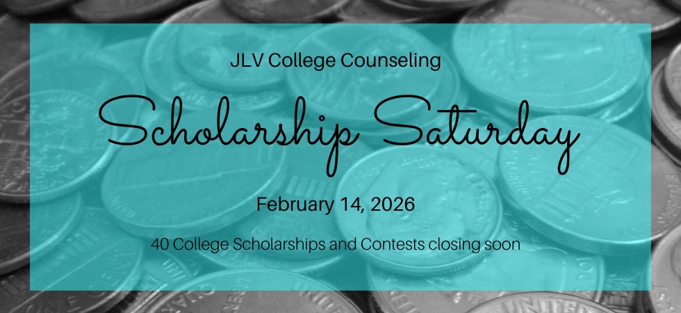 Scholarship Saturday – February 14, 2026 Scholarship Saturday – February 14, 2026