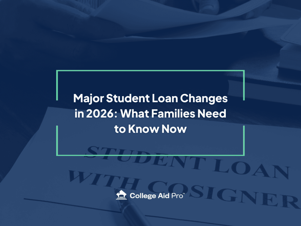 student loan changes in 2026