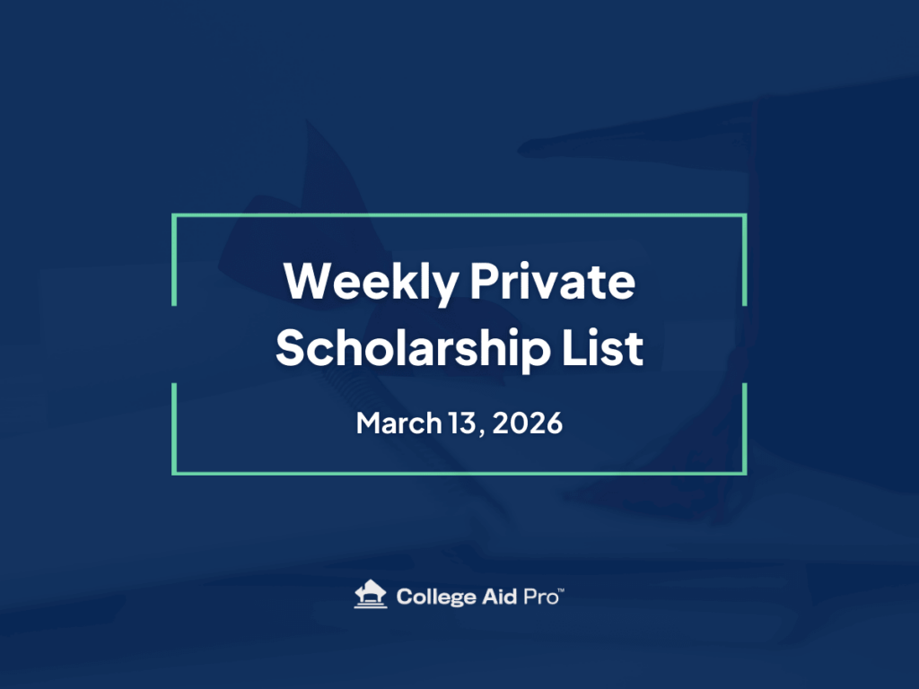 private scholarship, scholarship