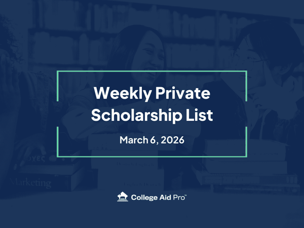 private scholarship, scholarship