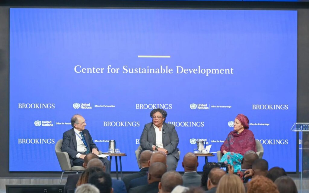 Key takeaways from the Brookings conversation with Prime Minister of Barbados Mia Amor Mottley and UN Deputy Secretary-General Amina J. Mohammed