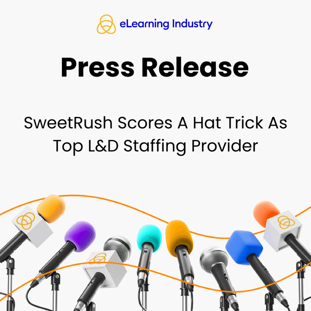 SweetRush Scores A Hat Trick As Top L&D Staffing Provider