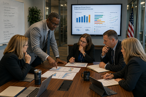 Data alone doesn’t determine school success–leaders who know how to use it do School leaders must weigh quantitative data against qualitative insight and focus on long-term outcomes rather than short-term fluctuations.